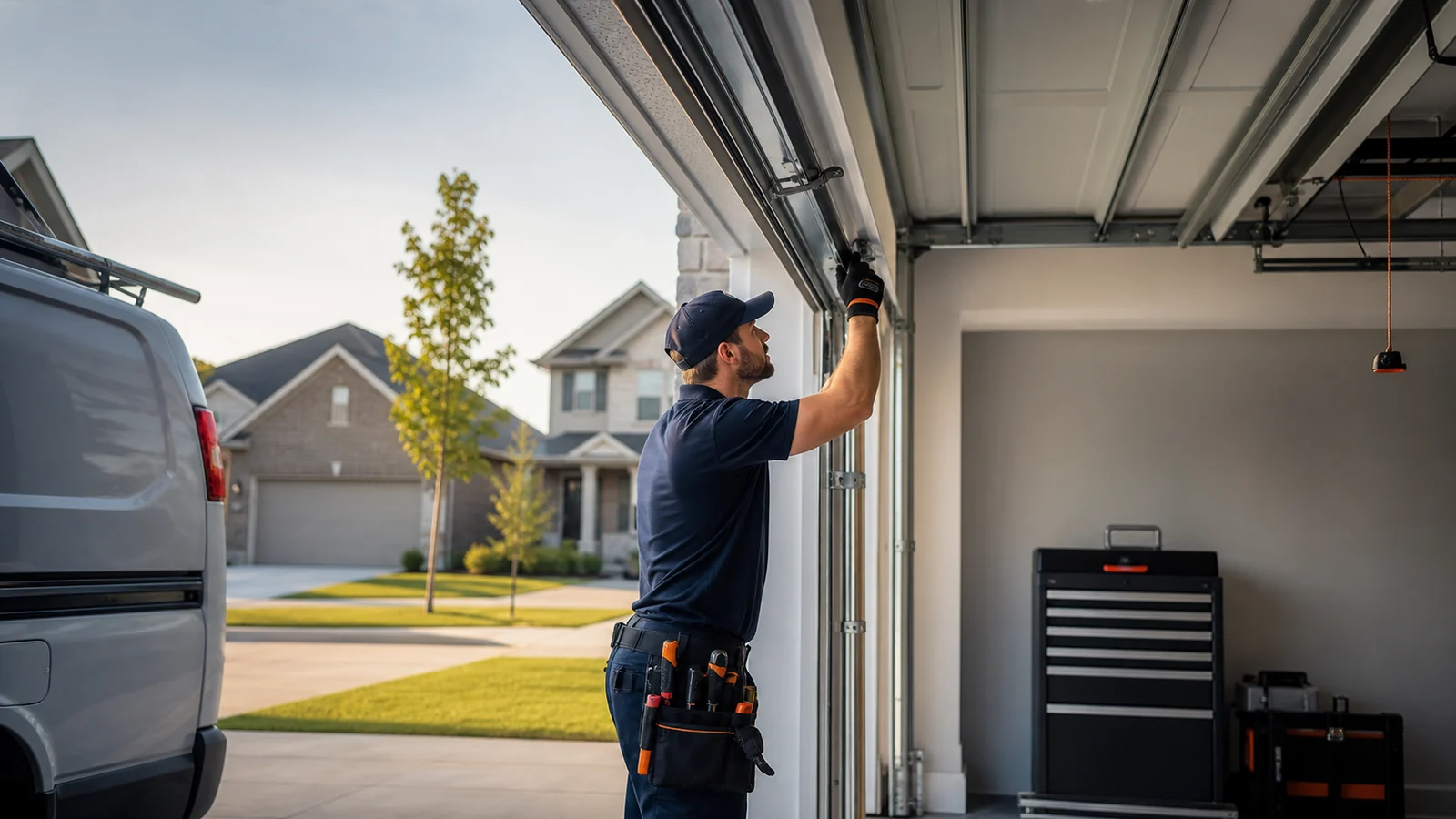 Garage door repair service in Denton TX