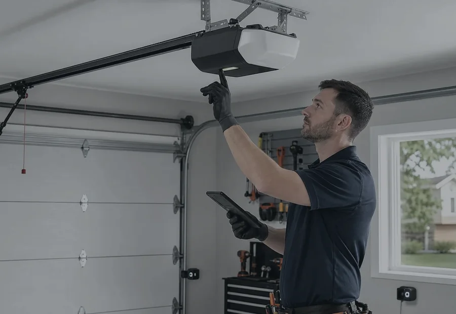 Before garage door repair Denton TX service inspection