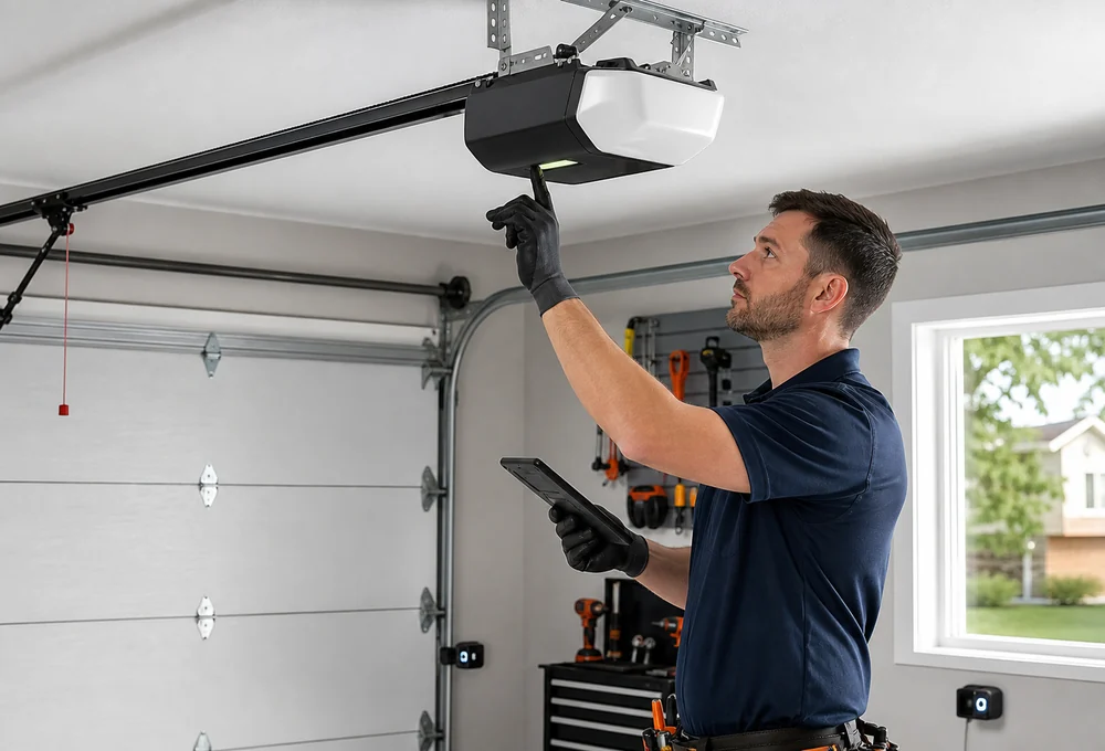 Garage door opener repair Denton TX