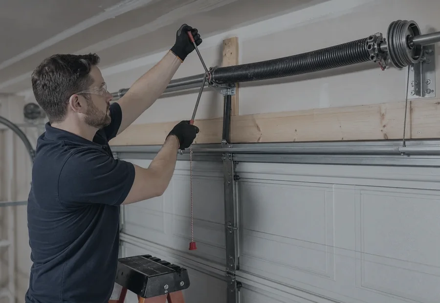 Before garage door repair Denton TX service inspection
